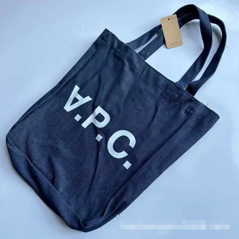 A.P.C. Logo Canvas Tote Bag — source listing photo
