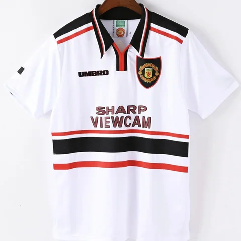 Umbro Manchester United 1992-93 Away/Third/Black Retro Football Jerseys — source listing photo
