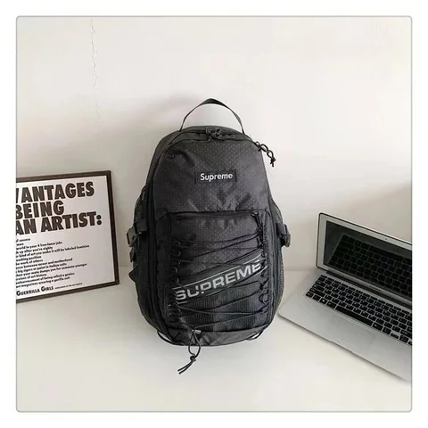 Supreme Mesh Panel Backpack [4 styles] — source listing photo