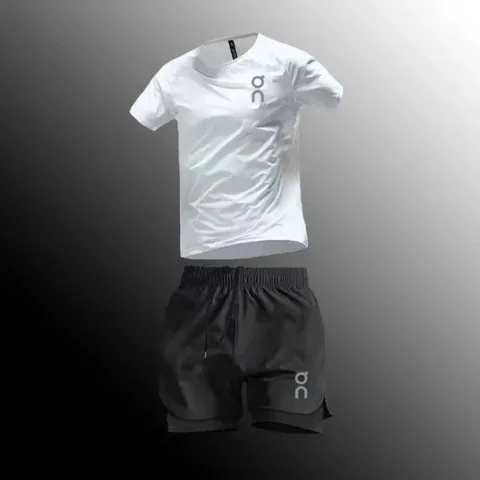 On Running T-Shirt & Shorts Sets [4 styles] — source listing photo