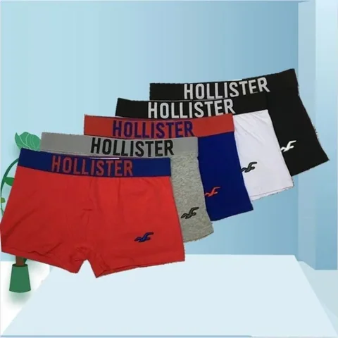Hollister Logo-Waistband Boxer Briefs [13 styles] — source listing photo
