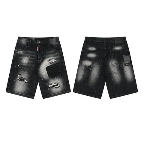 DSQUARED2 Distressed Denim Shorts [17 styles] — source listing photo