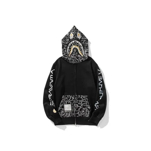BAPE Graphic Shark Zip Hoodies [4 styles] — source listing photo