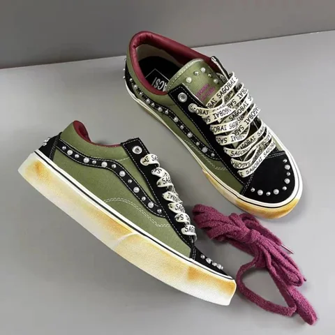Vans Embellished Chunky Canvas Sneakers [15 styles] — source listing photo