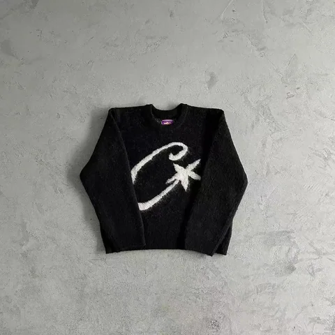 Corteiz Logo Sweaters and Hooded Cardigans [9 styles] — source listing photo