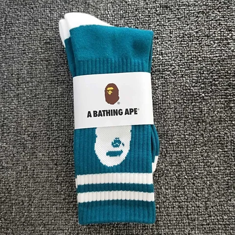 BAPE Graphic Crew Socks [32 styles] — source listing photo