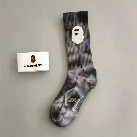 BAPE Tie-Dye Crew Socks [4 styles] — source listing photo