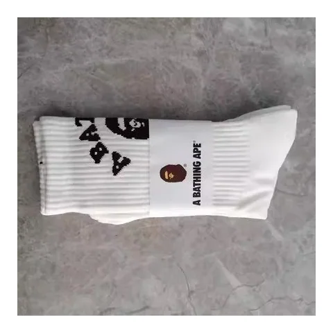 BAPE Logo Crew Socks [33 styles] — source listing photo