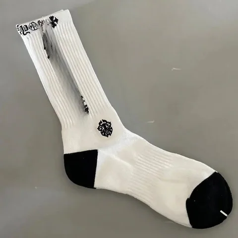 Chrome Hearts Logo and Checkered Crew Socks [30 styles] — source listing photo