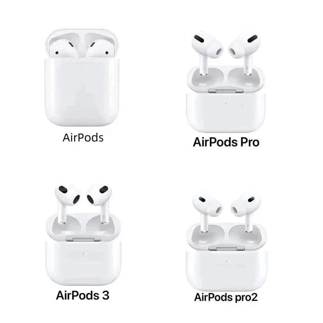 Apple AirPods / AirPods Pro / AirPods 3 / AirPods Pro 2 [4 styles] — source listing image