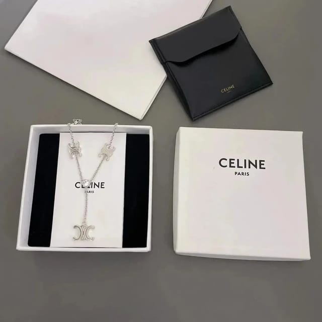 Celine Triomphe Necklace [6 styles] — source listing image