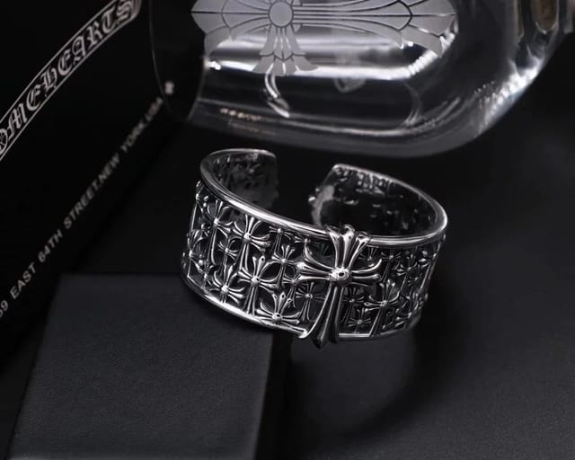 Chrome Hearts Cross Motif Cuff Bracelet [35 styles] — source listing image