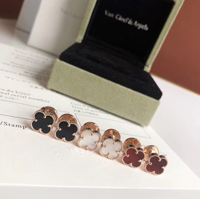Van Cleef & Arpels Alhambra Stud Earrings [15 styles] — source listing image