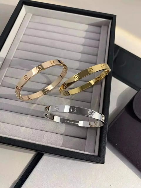 Cartier Love Bracelet Bangle [3 styles] — source listing image
