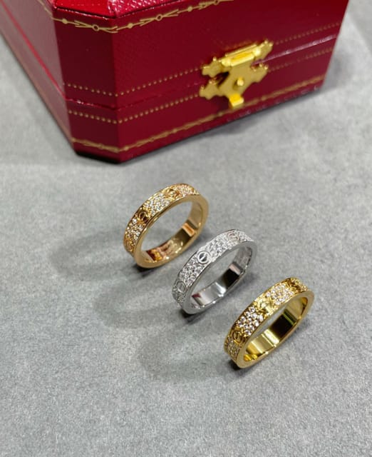 Cartier LOVE Ring Band Set [16 styles] — source listing image