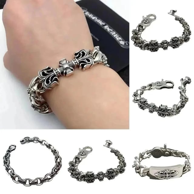 Chrome Hearts Fleur-de-Lis Bracelets [33 styles] — source listing image