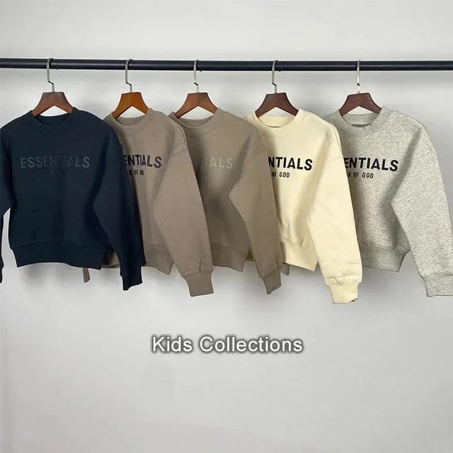 Fear of God Essentials Cropped Sweatshirt [15 styles] — source listing image