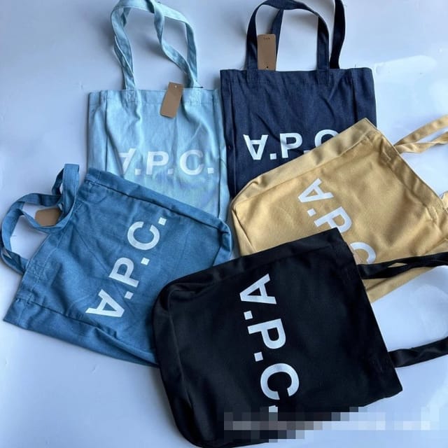A.P.C. Logo Canvas Tote Bag — source listing image