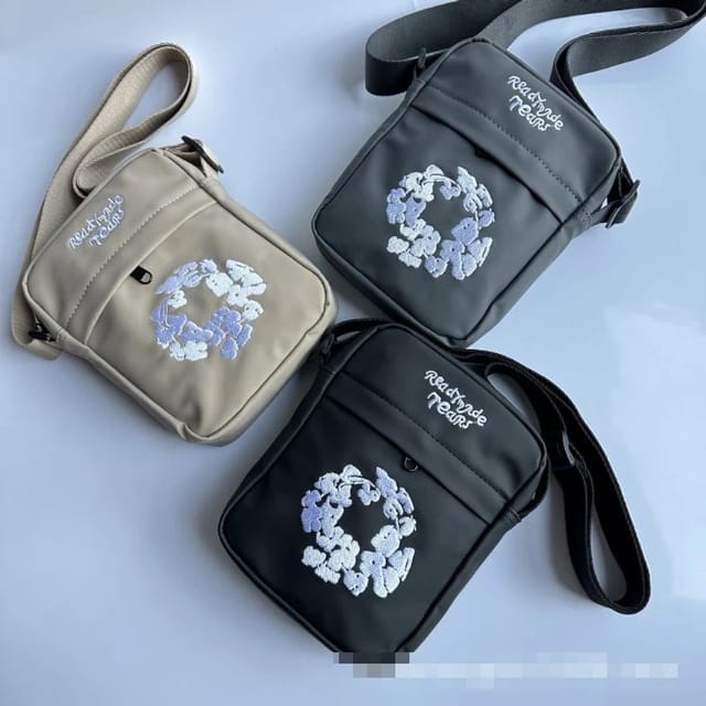 Ready Made Pears Embroidered Crossbody Bag — source listing image