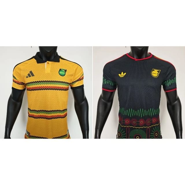 Adidas Jamaica National Team 2024 Home and Away Soccer Jerseys — source listing image