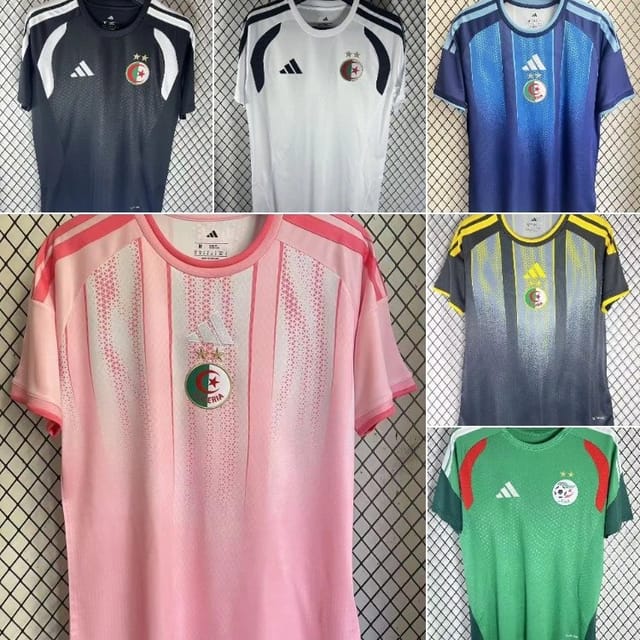 Adidas Algeria National Team Soccer Jerseys — source listing image