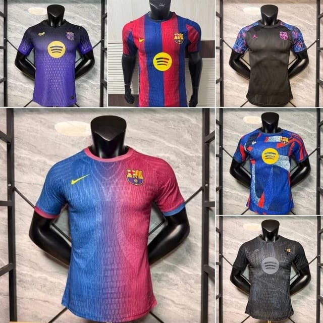 FC Barcelona 2024-25 Spotify Third Kit Sports Jerseys — source listing image