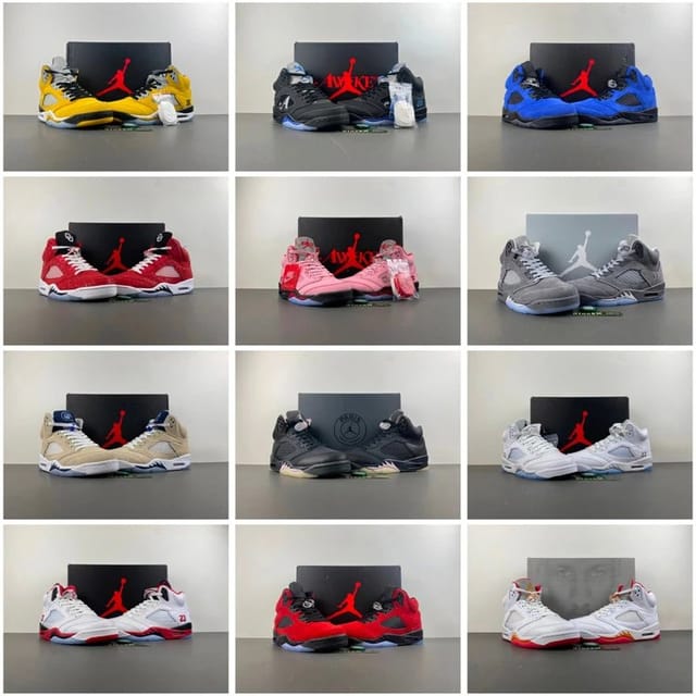 Air Jordan 5 Retro Sneakers [23 styles] — source listing image
