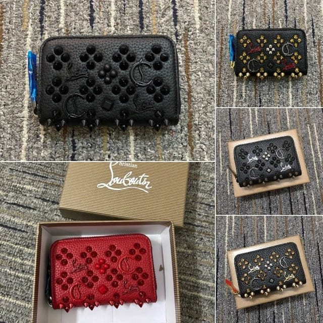 Christian Louboutin Studded Wallets [5 styles] — source listing image