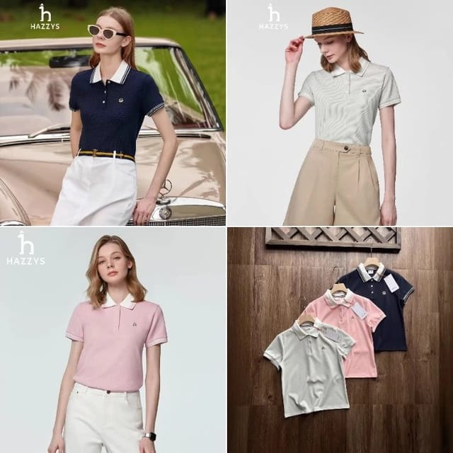 Hazzys Logo Polo Shirts [3 styles] — source listing image