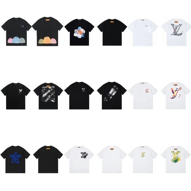 Louis Vuitton Logo & Graphic T-Shirts [40 styles] — source listing image