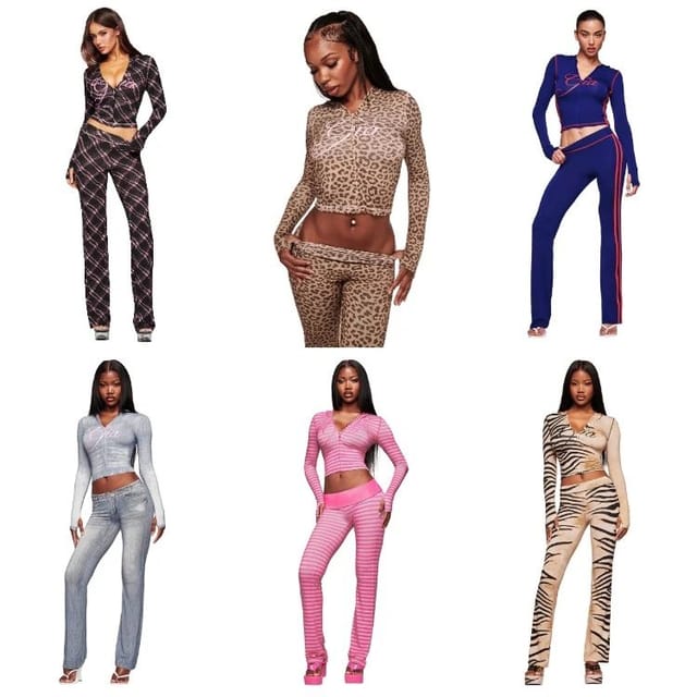 I.AM.GIA Printed Zip Tops & Pants [40 styles] — source listing image