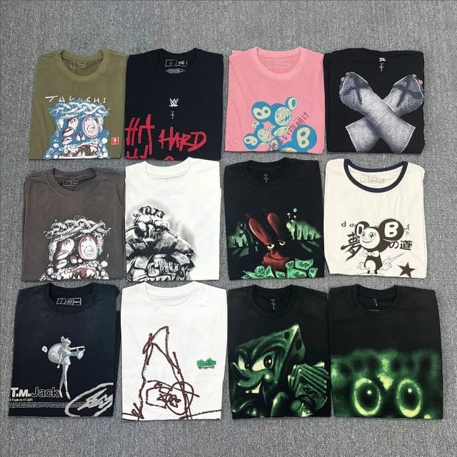 Travis Scott Graphic T-Shirts [31 styles] — source listing image