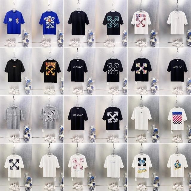 Off-White Arrow & Graphic T-Shirt Collection [40 styles] — source listing image