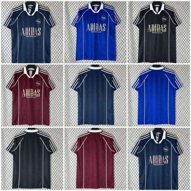 Pinstripe Football Shirt Collection [4 styles] — source listing image