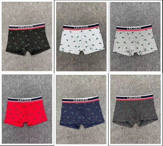 Lacoste Crocodile-Logo Boxer Briefs [15 styles] — source listing image