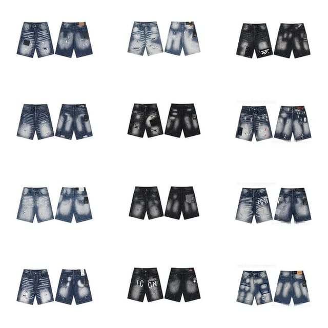 DSQUARED2 Distressed Denim Shorts [17 styles] — source listing image