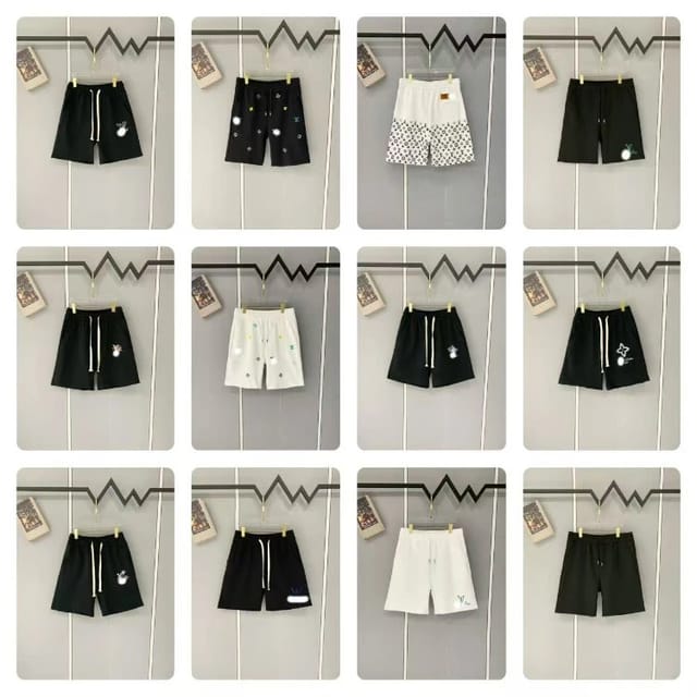Louis Vuitton Embroidered Logo Shorts [17 styles] — source listing image