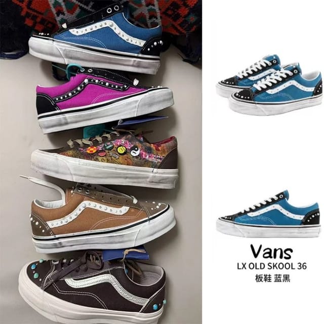 Vans Embellished Chunky Canvas Sneakers [15 styles] — source listing image