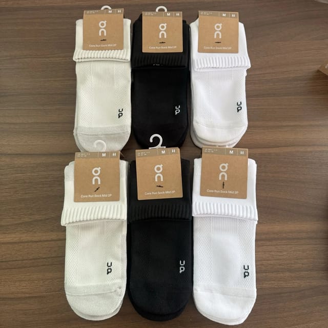 On Crew Socks, 2-Pair Pack [4 styles] — source listing image