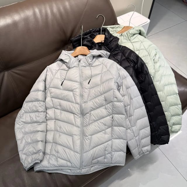 Lightweight Hooded Down Jacket [3 styles] — source listing image