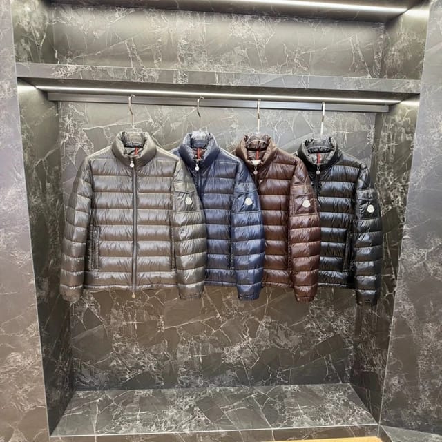 Moncler Lightweight Stand-Collar Down Jacket [4 styles] — source listing image