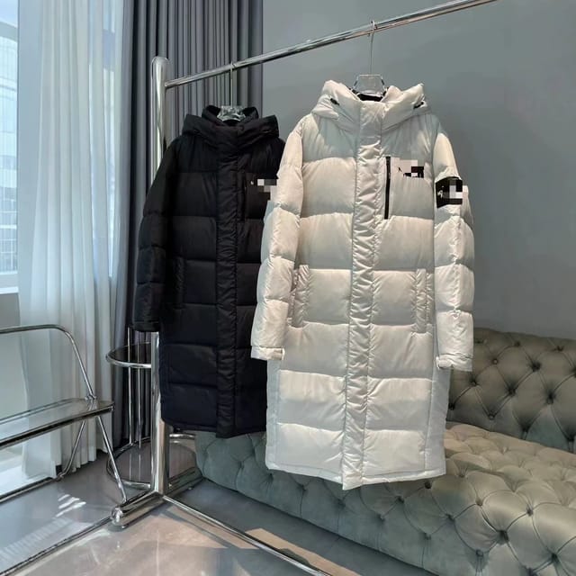 The North Face Long Hooded Down Coat [2 styles] — source listing image