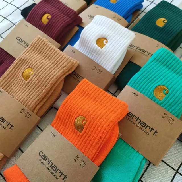Carhartt Embroidered Logo Crew Socks [28 styles] — source listing image
