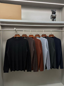 Burberry embroidered knit casual sweater-5500  